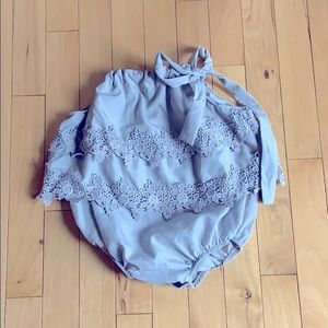 Bailey’s Blossom bubble romper